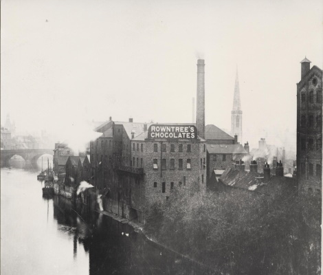 An old image of the former Rowntree factory in York. Picture: Borthwick Institute