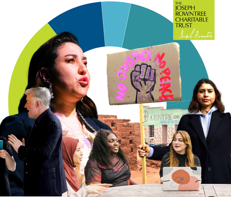 Collage of a selection of 2025 grantees