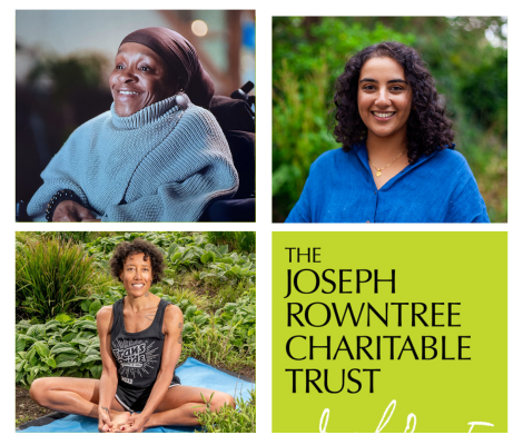 Michelle Daley, Fatima Iftikhar, Josetta Malcolm and Helena Coles are pictured smiling